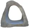  Product image 2 of the product “Garden Object, Unique Riverstone standing cut out big hole,  Height about 140cm. ”